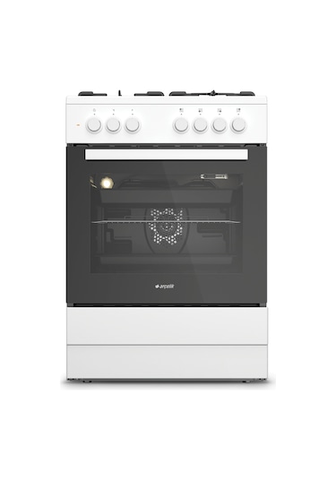 Arçelik 8440 Ocaklı Fırın Beyaz