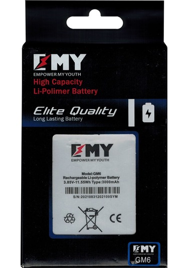 General Mobile Gm6 Uyumlu Emy Batarya