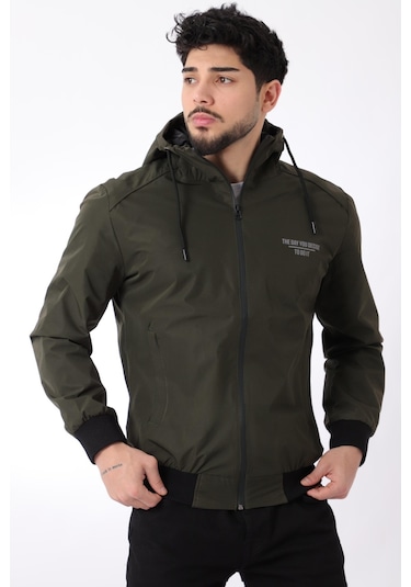 Kol ve Bel Lastikli Spor Likra Kumaş Mevsimlik Yağmurluk Pldp 2979 60288 001