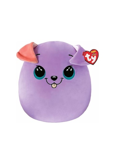 Ty Bitsy Mor Köpek Squish 35 Cm