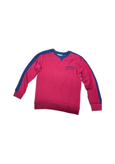 Benetton-b21606 Benetton Sweatshirt Kırmızı Kırmızı