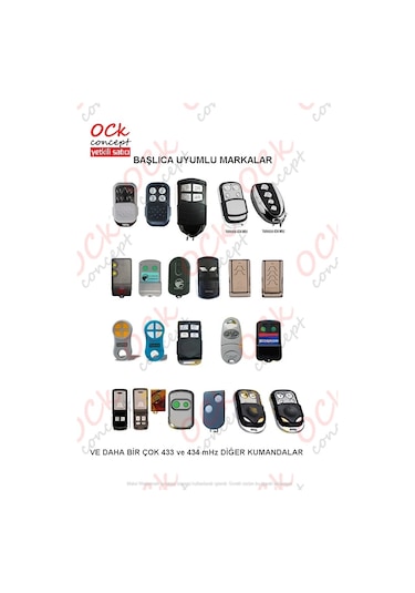 Akıllı Kopyalanabilir Kepenk Garajı, Otopark Kumandası Wicom Uk44