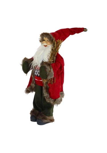 Yılbaşı Çalılı Noel Baba 45 Cm 1 Noel Baba