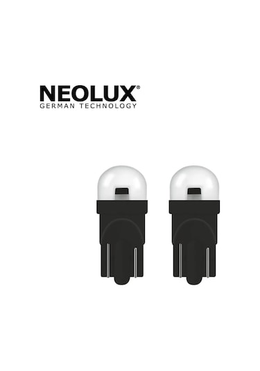 Neolux W5w T10 Dipsiz Led Tavan Park Plaka Led Ampülü İkili Paket By Osram