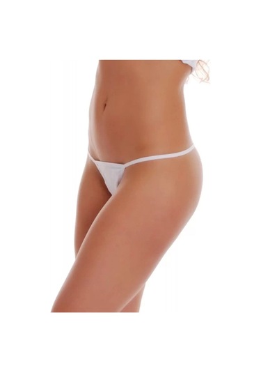 Beyaz İpli Tanga Tm1136 Beyaz