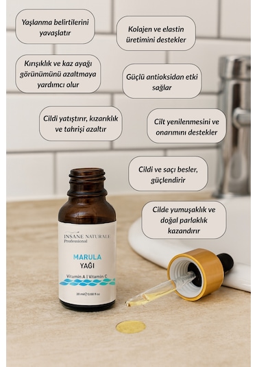 Insane Naturale Marula Yağı 20 ML