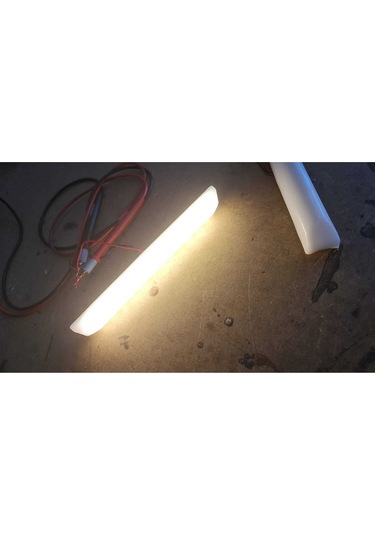 5 Adet 24v Dekoratif Tente & Pergola Led 20cm-düz Taban - 6500k Beyaz İşık Diğer