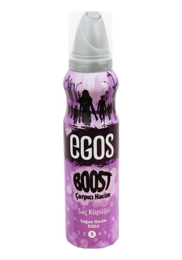 Egos Boost Çarpıcı Hacim Saç Köpüğü 125 ML