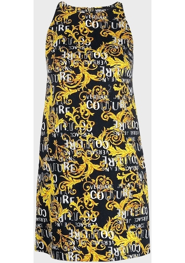 Versace Jeans Couture Bayan Elbise 74hao959 Es042l54 G89 Siyah Versace Jeans Couture Bayan Elbise 74hao959 Es042l54 G89 Siyah