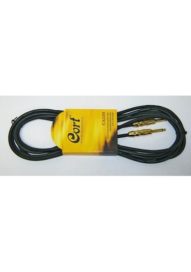 Cort Ca530 Bk Enstrüman Kablosu Gürültüsüz 4,50 Metre