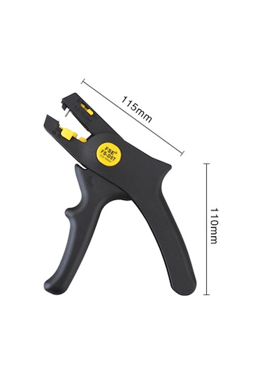 Geeksen Güçlendirilmiş Nilon Tel Soymak Aleti D5t - 20-9awg Soyma Aralığı, 0.25-2.5mm² Presleme, Basınç Regülasyonu Özelliği