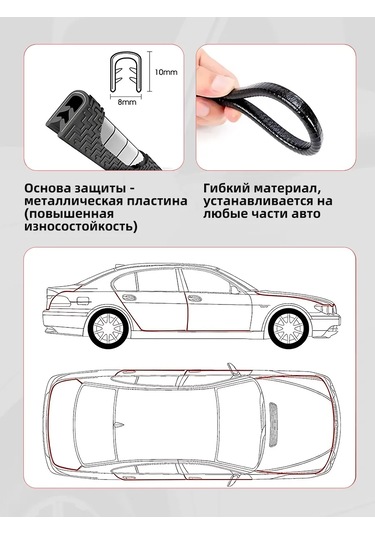 Pabk Araba Kapısı Kenar Beskytürü, Araç Kapı Contası 193579853