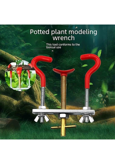 Yuntech01 Bonsai Ve Saksı Bitkileri İçin Kolluk Ve Gövde Şekillendirici, Dıy Tasarım Aracı, Küçük Boy Ağacı Bükücü Araç