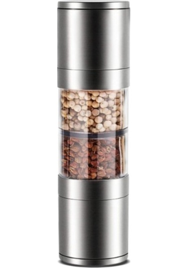 Büro Ev Ofis Mutfağı İçin Akrilik Manuel 2 Kademeli Öğütücü El Değirmeni Diğer