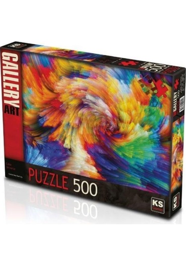Ks Games 500 Parça Puzzle Color Universe