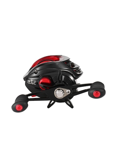 Xindoker Solak/sağ El Seçenekli 18+1 Piyano Rulosu 7.2:1 Diş Oranı Manyetik Fren 5 Kg Maksimum Sürtünme Baitcasting Makinesi Kırmızı-siyah