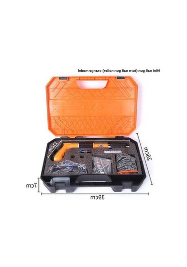 Tongxida Mini Çivi Atıcı - Tavan Montajı, Pencere Güvenliği İçin 0.57kg Hafif Tasarım + 50 Çivi Seti