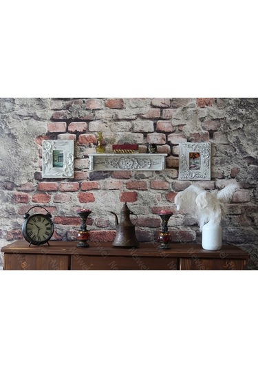 Neiwel Vintage Duen Eskitme Beyaz Raf