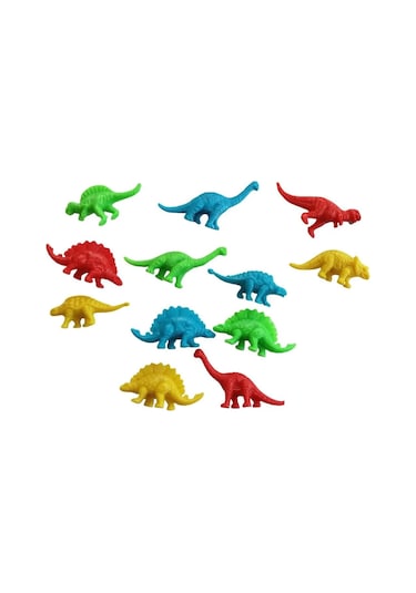 Yuvarlak Topda 8 Parça Dinazor Figür Seti Jurasic Park Dinozorlar