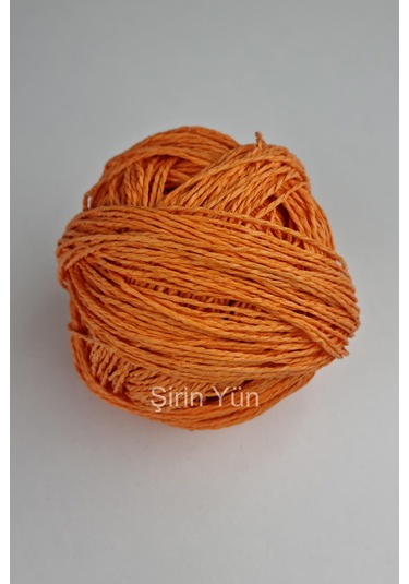 Sarılmış Kağıt İp 100 Gram Açık Turuncu