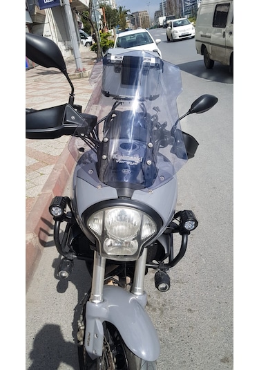 07-09 Kawasakı Versys Uzun Cam Zeus Açık Füme 4Mm 48Cm