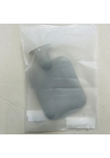 Willowhaven Kalın Çizgili Kaymaz Pvc Sıcak Su Torbası Yüksek Kalite Sky Blue Gök Mavisi