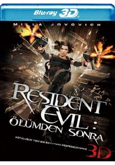Resident Evil Afterlife - Ölümcül Deney Ölümden Sonra 3D Blu-Ray