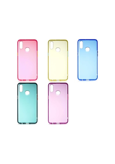 Samsung Uyumlu Galaxy A10S Kılıf Zore Bistro Kapak-Pembe