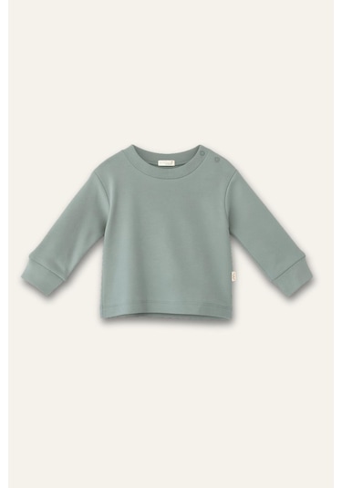 Mininio Unisex Bebek Organik İkili Takım - Mint Mint