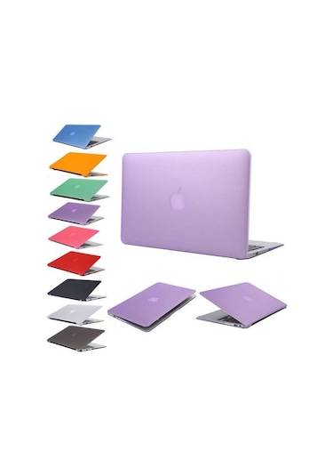 Apple Uyumlu MacBook Ai̇r 13.3 A1466 Kılıf 2In1 Mat Doku Case