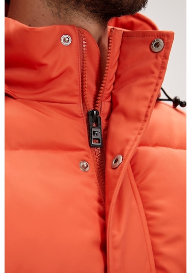 Colonel Puffer Ginger Turuncu Erkek Kapüşonlu Mont 23.02.13.010 001
