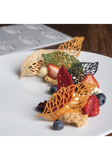 Çikolata Şablonu Pişirme Aleti Fondant Kalıp Pasta Süsleme Kenar Silikon Kalıp Pasta Dantel Kalıbı Stil F