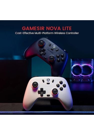 Elmpaly Gamesir T4 Lite Kablosuz Mavi Oyun Kumandası + Kontrolcü, Switch Android İos Uyumlu