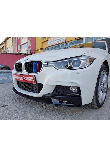 Bmw F30 Ön Tampon Lip - M Teknik(fiberglas)-fibersan Tuning