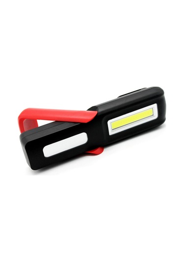 Mufunye Usb Şarjlı 3w Led Çalışma Lambası, 150 Lümen, 180 Döner Ayak, 360 Döner Kanca, Manyetik Taban, Araç Tamiri Ve Kamp Için Dayanıklı Işık Çok Renkli