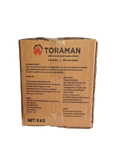 Toraman Briket Mangal Kömürü 5 KG