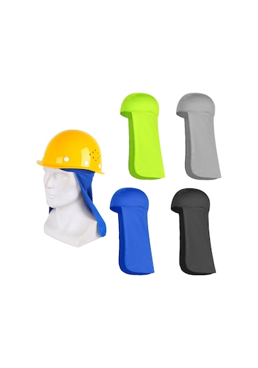 Ranyeek Yaz Sporları İçin Nefes Alabilir Bisiklet Şapkası Çok Amaçlı Başlık Ve Boyun Koruyucu Koyu Gri