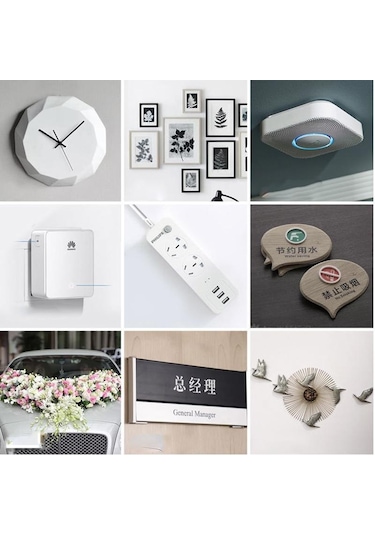 Mutfak, Banyo, Mutfak İçin Çift Taraflı Bant, Yeniden Kullanılabilir 2cm 300cm