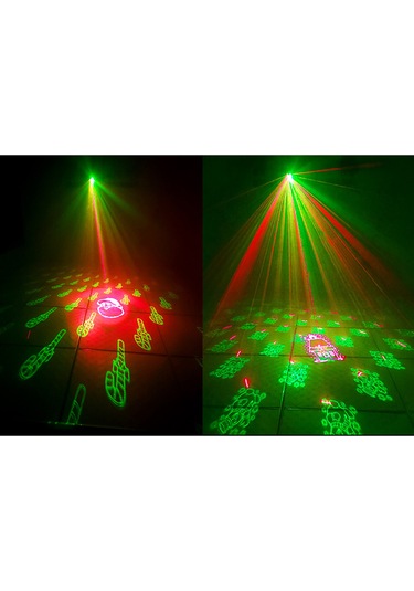 Ximistore9 Noel Parti Işığı - Usb Kontrollü Projeksiyon Aydınlatma