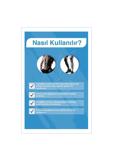 Bioder Tüy Dökücü Krem 100ml - Men