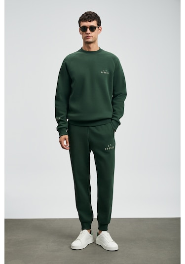Lufian Sıgma Erkek Sweatshirt Çimen Yeşili Çimen Yeşili 112030186100611 Yeşil