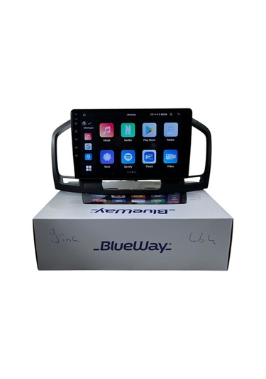 Opel İnsignia 2009-2013 Blueway 4-64 Profesyonel Oem Multimedia 9"