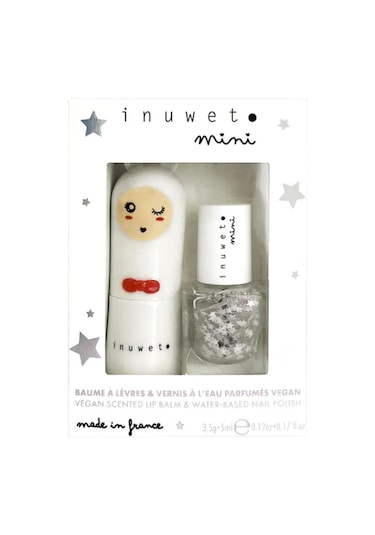 Inuwet Duo White Lip Balm B07 Nailpolish