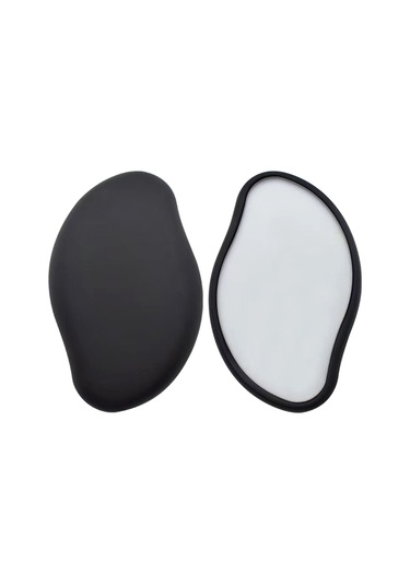 Moveevo Manuel Cam Kıl Öğütme Ağrısız Fiziksel Peeling Kıl Alma Cihazı Mavi