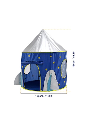 Tomshoo-çocuklar Erkek Çocuklar İçin Çadır Oyun Çadırı Ev Çocuk Yd26209 Mavi