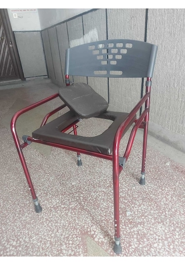 Medikaltec Klozet Yükseltici Hasta Tuvalet Sandalyesi Derili