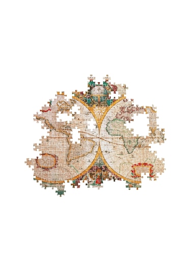 Clementoni Old Map 1000 Parça High Quality Collection Yetişkin Puzzle