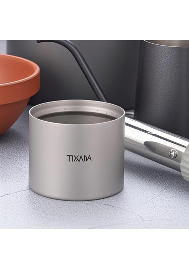 Teltree Titanyum Alkol Ocak Ve Çapraz Ayaklı Tutucu Seti - 100ml Kapasite, 0.5mm Kalınlık, 5kg Yüke Dayanır Çok Renkli