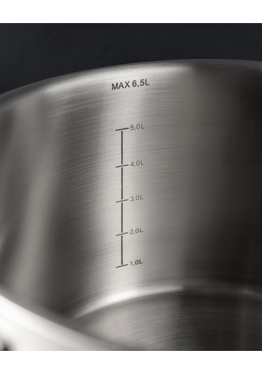 Madame Coco Raye Derin Tencere - Çelik - 24 Cm 8684427146248 Çok Renkli