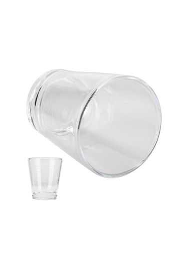 Dofolink Kahve Ölçüm Bardağı, Yüksek Borosilikat Cam, Isı Yalıtımı, Ons Ve Mililitre Ölçekli, Barista Ve Ev Kullanıma Uygun, 80ml Diğer